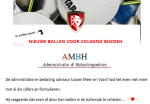 Voetbalvereniging in Amsterdam
